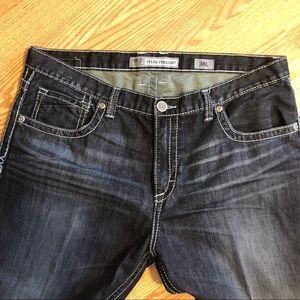 Men’s BKE Tyler straight leg 38L- like new